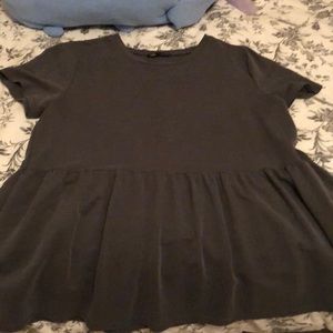 Zara peplum t-shirt